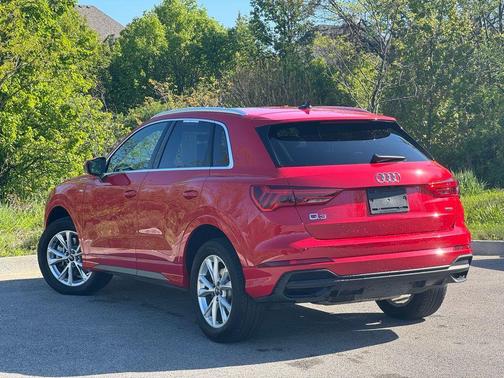 Progressive Red 2025 Audi Q3 45 S line Premium