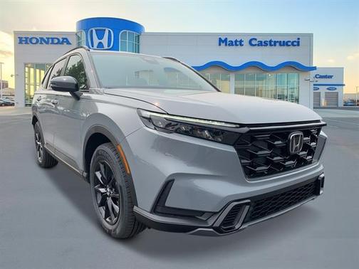Gray 2026 Honda CR-V Hybrid Sport