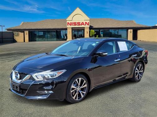 Black 2016 Nissan Maxima 3.5 Platinum