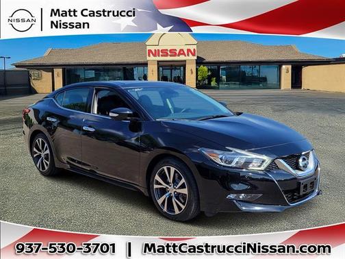 Black 2016 Nissan Maxima 3.5 Platinum