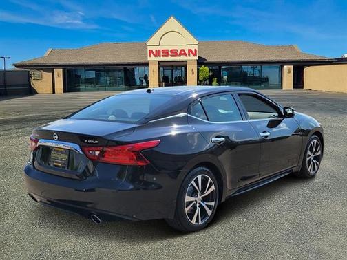 Black 2016 Nissan Maxima 3.5 Platinum