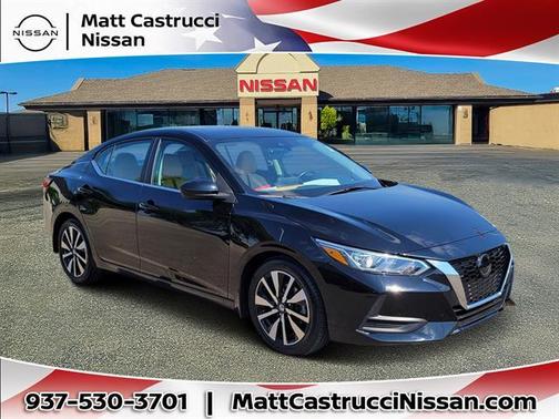 Black 2023 Nissan Sentra SV