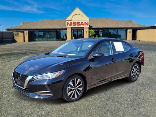 Black 2023 Nissan Sentra SV