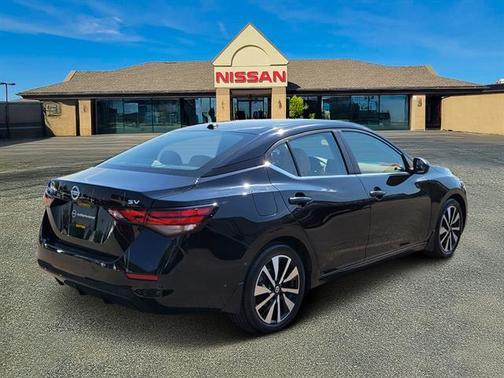 Black 2023 Nissan Sentra SV