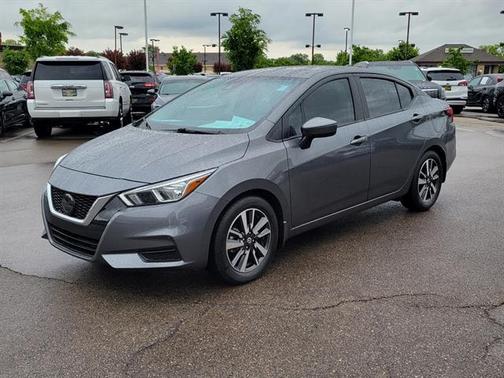 Gun Metallic 2021 Nissan Versa 1.6 SV