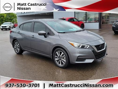 Gun Metallic 2021 Nissan Versa 1.6 SV