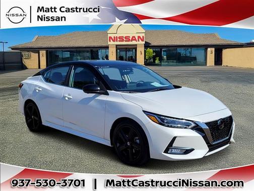 White 2023 Nissan Sentra SR