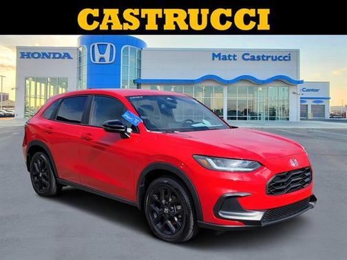 Milano Red 2025 Honda HR-V Sport
