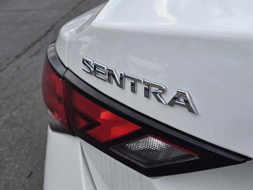 Cloud White 2025 Nissan Sentra S