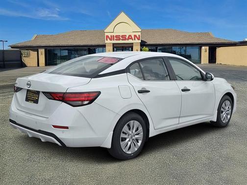 Cloud White 2025 Nissan Sentra S