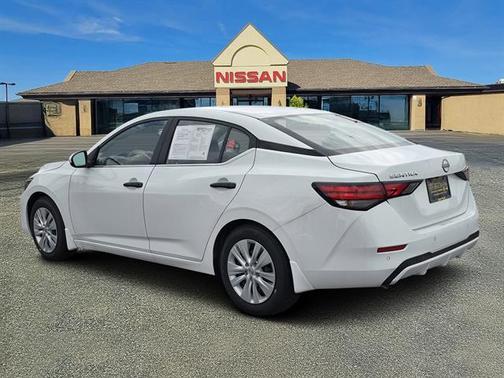 Cloud White 2025 Nissan Sentra S