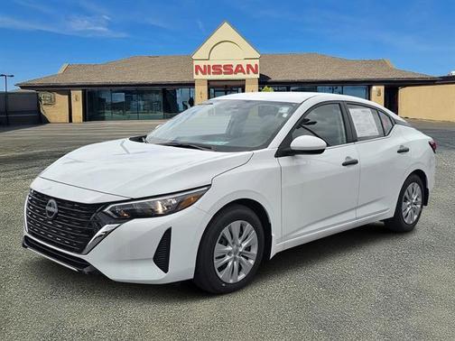 Cloud White 2025 Nissan Sentra S