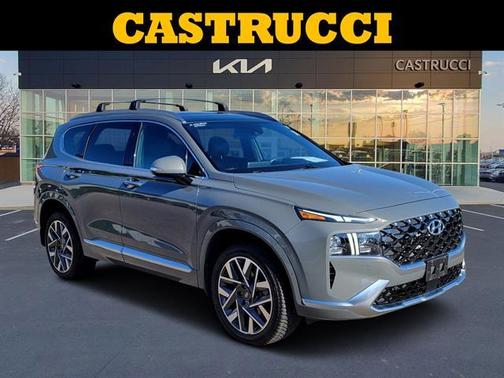 Hampton Gray 2022 Hyundai SANTA FE Calligraphy