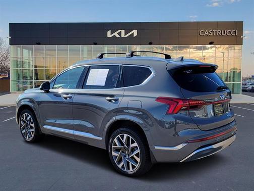 Hampton Gray 2022 Hyundai SANTA FE Calligraphy