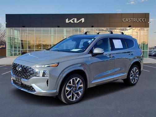 Hampton Gray 2022 Hyundai SANTA FE Calligraphy