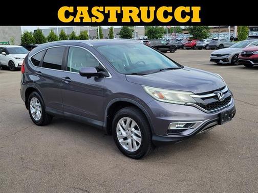 Gray 2015 Honda CR-V EX-L