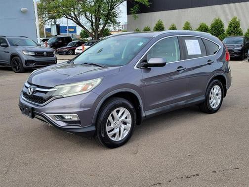 Gray 2015 Honda CR-V EX-L