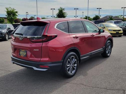 Radiant Red Metallic 2021 Honda CR-V EX