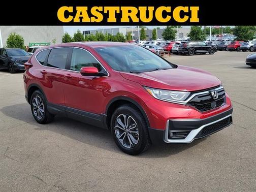 Radiant Red Metallic 2021 Honda CR-V EX