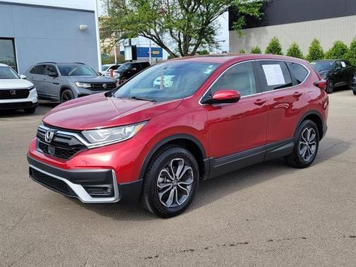 Radiant Red Metallic 2021 Honda CR-V EX