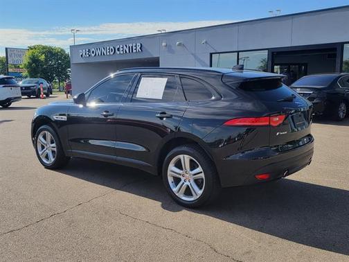Santorini Black 2019 Jaguar F-PACE 30t R-Sport