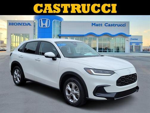 Platinum White Pearl 2025 Honda HR-V LX