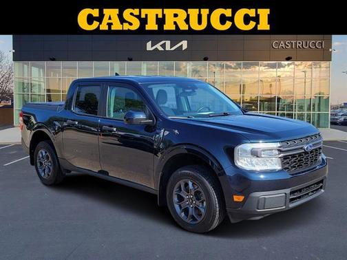Alto Blue Metallic Tinted Clearcoat 2022 Ford Maverick XLT