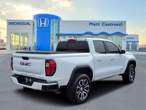 Summit White 2023 GMC Canyon AT4