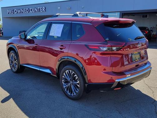 Scarlet Ember 2026 Nissan Rogue Platinum