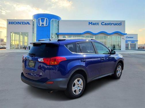 Blue Crush Metallic 2014 Toyota RAV4 LE