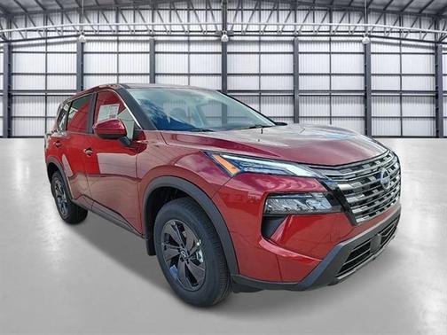 Scarlet Ember 2026 Nissan Rogue SV