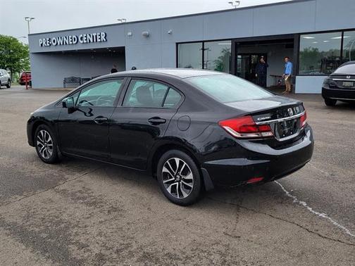 Black 2015 Honda Civic EX