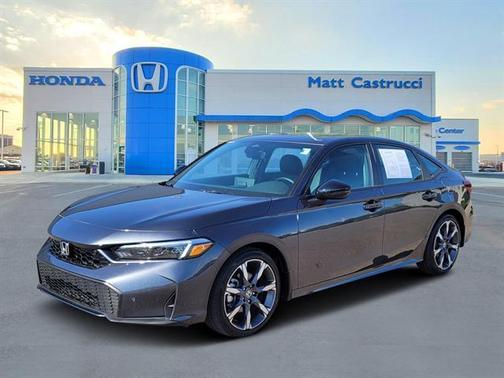Meteorite Gray Metallic 2025 Honda Civic Hybrid
