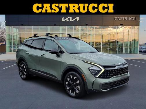 Jungle Green 2023 Kia Sportage X-Line