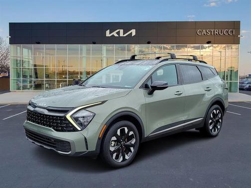 Jungle Green 2023 Kia Sportage X-Line