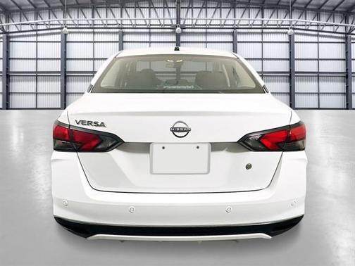 Cloud White 2025 Nissan Versa S