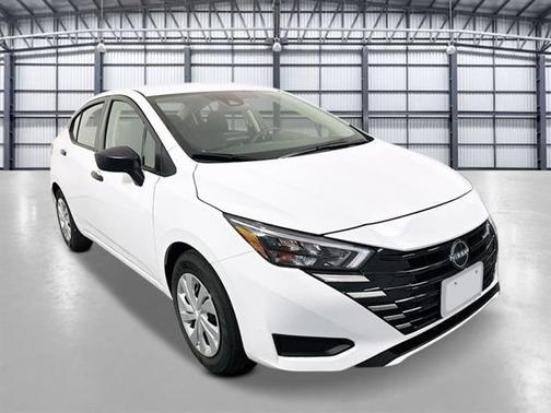 Cloud White 2025 Nissan Versa S