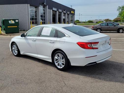 White 2018 Honda Accord LX