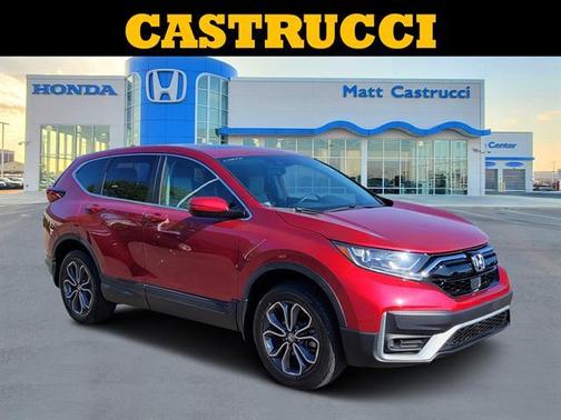 Radiant Red Metallic 2022 Honda CR-V EX-L