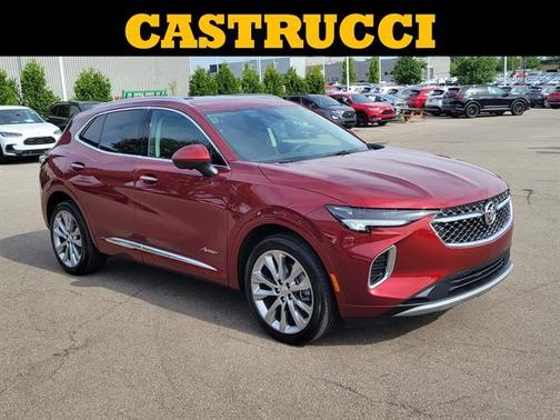 Red 2023 Buick Envision Avenir