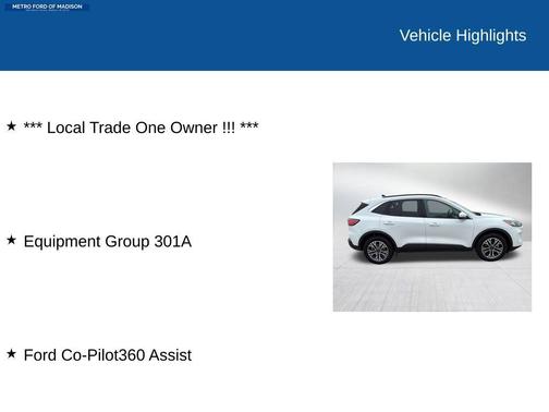 2020 Ford Escape SEL