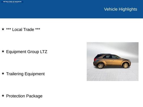 2011 Chevrolet Equinox LTZ