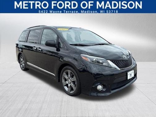 Attitude Black 2015 Toyota Sienna SE