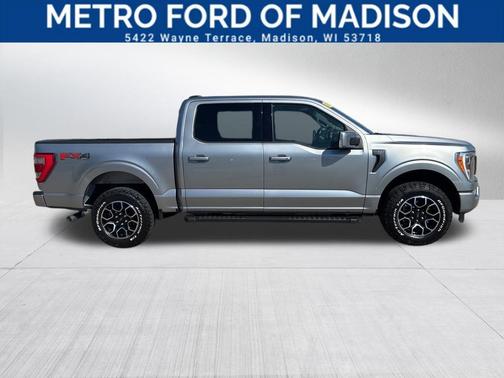 Silver Metallic 2021 Ford F-150 Lariat