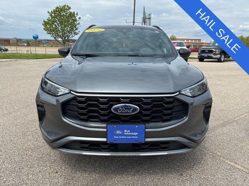 Gray Metallic 2024 Ford Escape ST-Line