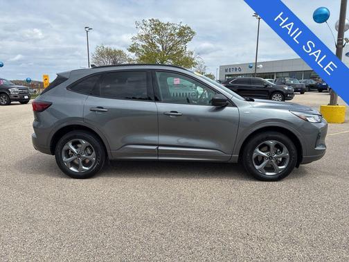 Gray Metallic 2024 Ford Escape ST-Line