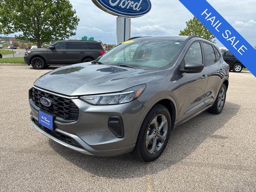 Gray Metallic 2024 Ford Escape ST-Line