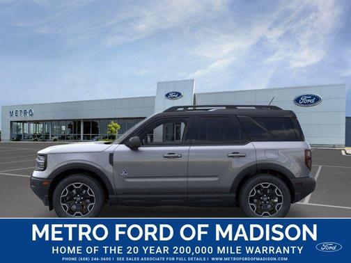 Carbonized Gray Metallic 2025 Ford Bronco Sport Outer Banks