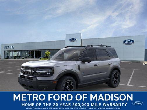 Carbonized Gray Metallic 2025 Ford Bronco Sport Outer Banks