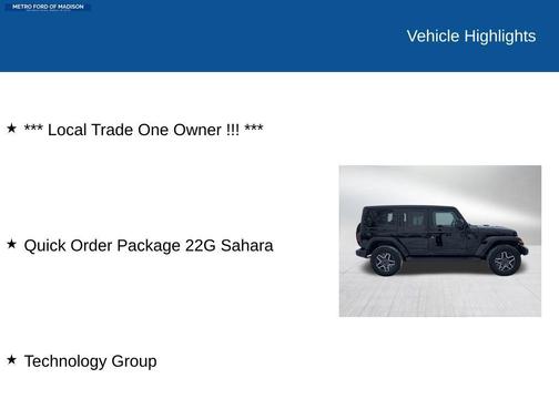 2025 Jeep Wrangler 4-Door Sahara 4x4